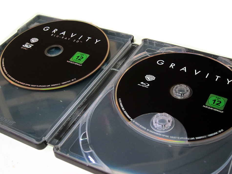 Fotografías del Steelbook de Gravity en Blu-ray 3D/2D (Alemania) 6