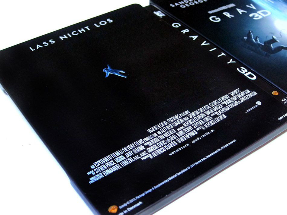 Fotografías del Steelbook de Gravity en Blu-ray 3D/2D (Alemania) 12