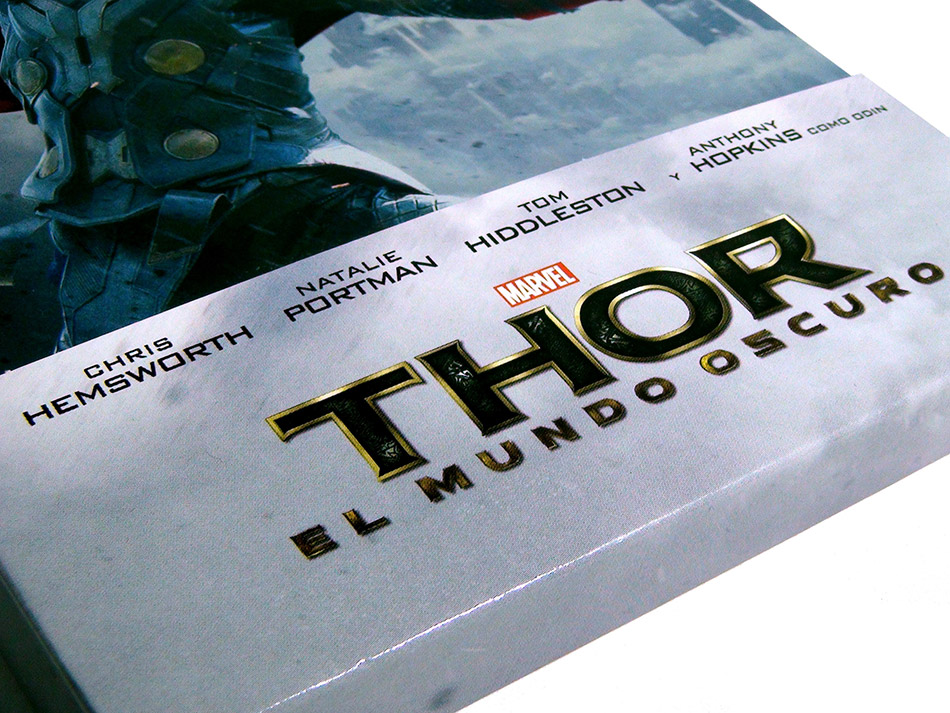 Fotografías del Steelbook de Thor: El Mundo Oscuro en Blu-ray