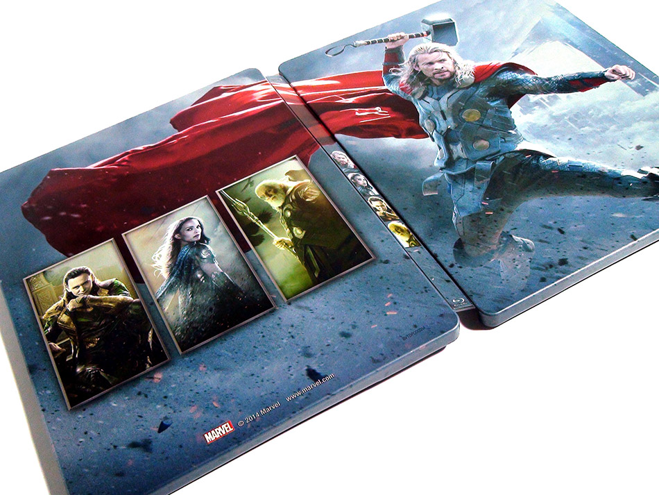 Fotografías del Steelbook de Thor: El Mundo Oscuro en Blu-ray 10