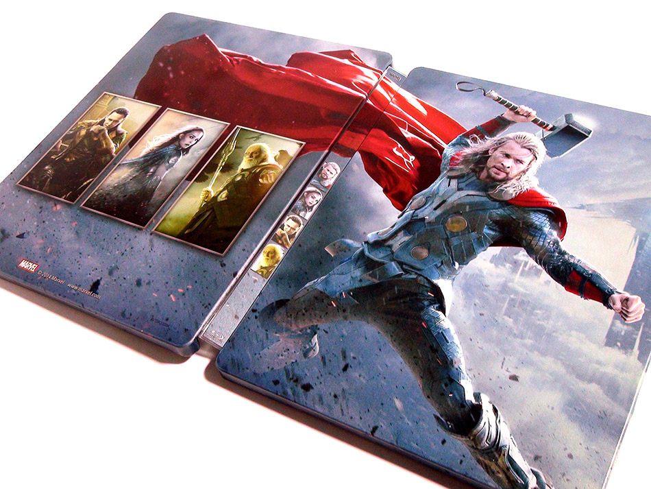 Fotografías del Steelbook de Thor: El Mundo Oscuro en Blu-ray 11