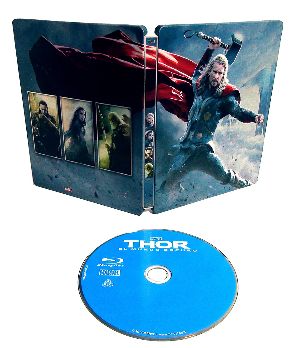Fotografías del Steelbook de Thor: El Mundo Oscuro en Blu-ray 15