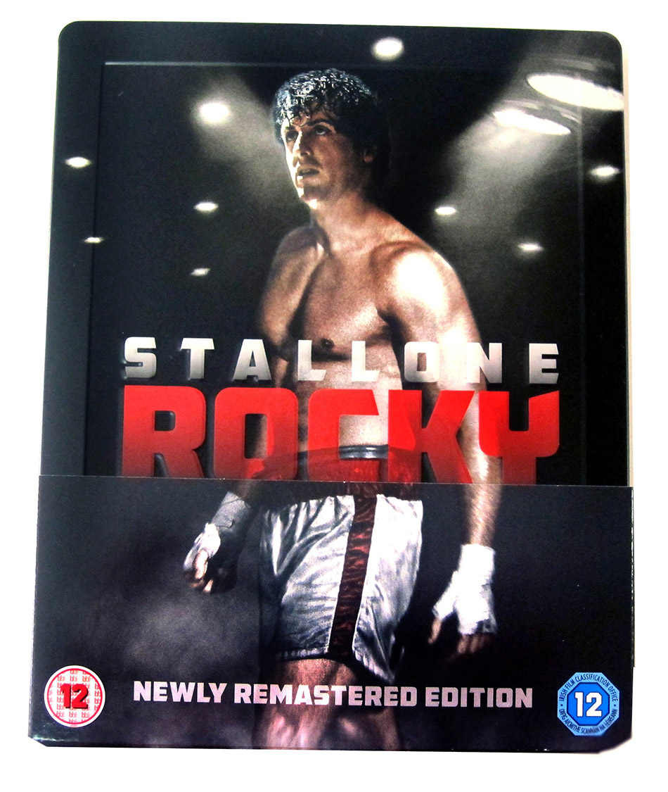 Fotografías del Steelbook de Rocky edición remasterizada Blu-ray (UK)