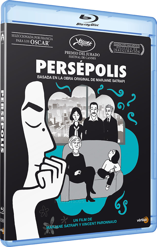 Detalles del Blu-ray de Persépolis