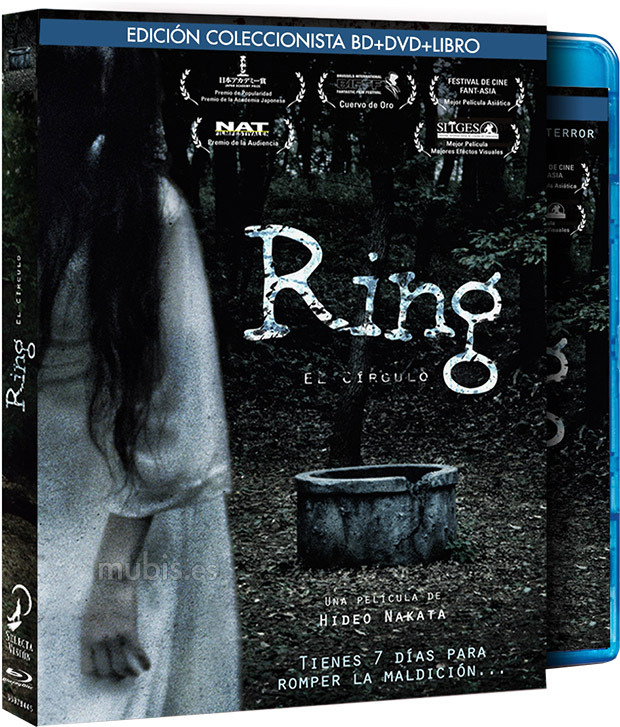 Diseño de la carátula de The Ring: El Círculo - Edición Coleccionista en Blu-ray