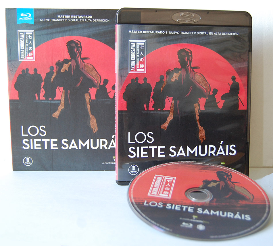 Capturas de imagen de Los Siete Samuráis en Blu-ray
