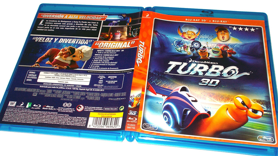 Fotografías de Turbo en Blu-ray 3D y 2D 8