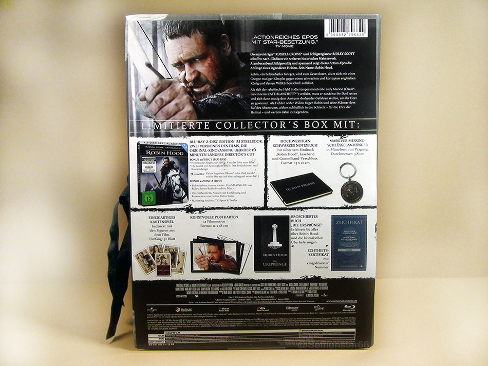 Fotografías de Robin Hood edición coleccionista en Blu-ray (Alemania) 3