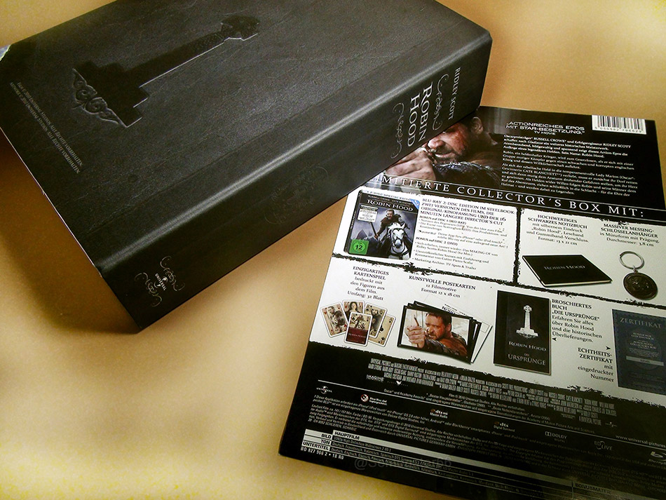 Fotografías de Robin Hood edición coleccionista en Blu-ray (Alemania) 5
