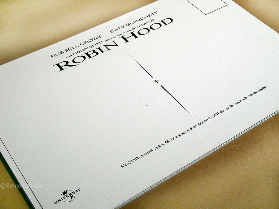 Fotografías de Robin Hood edición coleccionista en Blu-ray (Alemania) 13