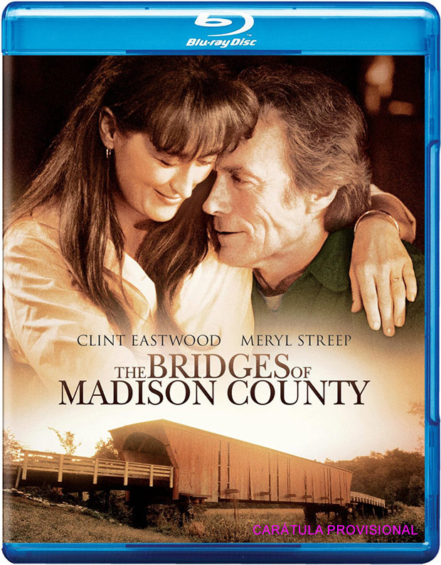 Anuncio oficial de Los Puentes de Madison en Blu-ray