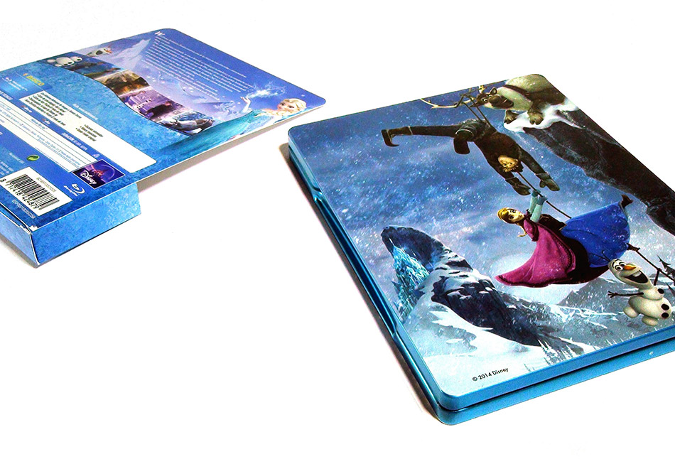 Fotografías del Steelbook de Frozen, El Reino del Hielo en Blu-ray 7