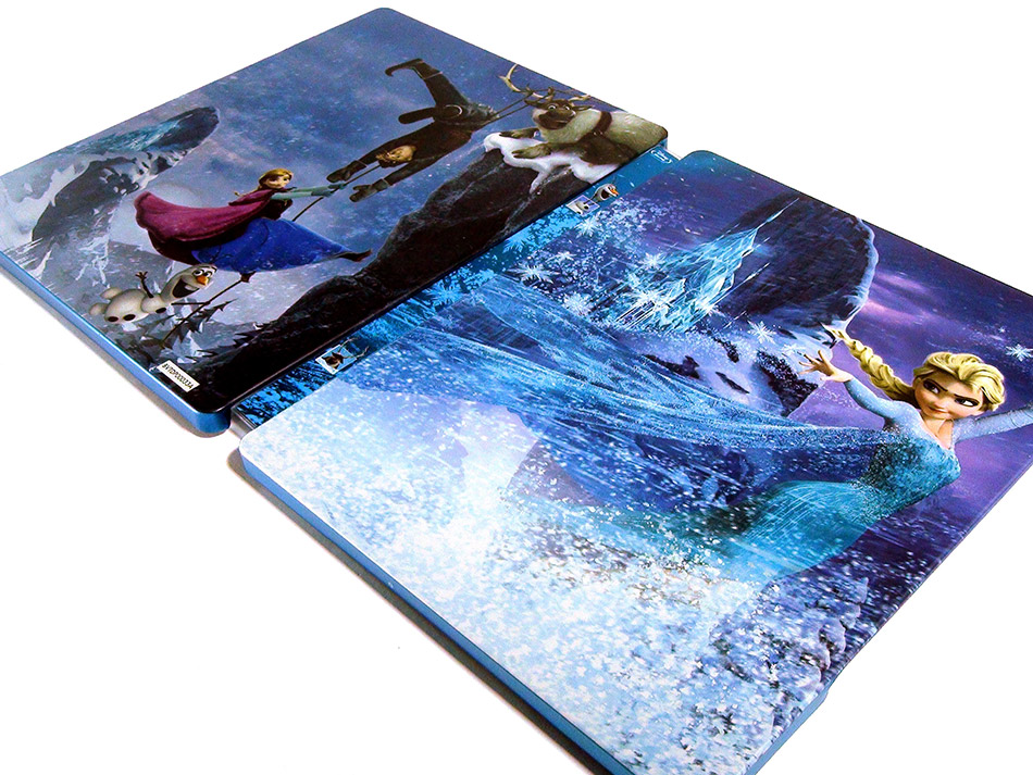 Fotografías del Steelbook de Frozen, El Reino del Hielo en Blu-ray 10
