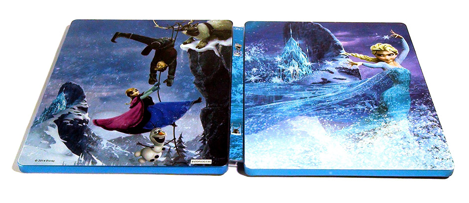 Fotografías del Steelbook de Frozen, El Reino del Hielo en Blu-ray 12