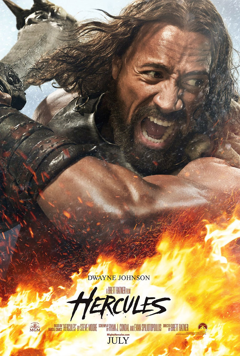 Tráiler y póster de Hercules con Dwayne Johnson