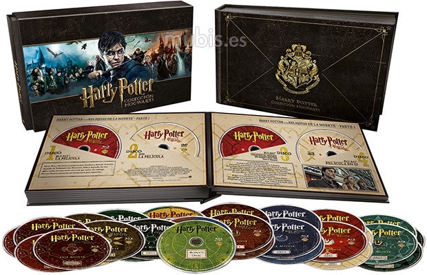 Anuncio oficial del Blu-ray de Harry Potter - Colección Hogwarts
