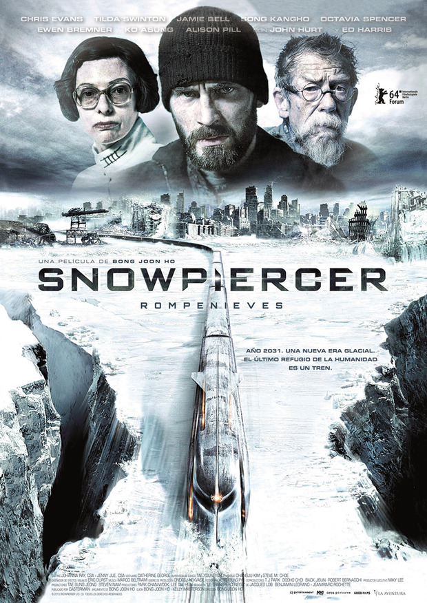 Primeros detalles del Blu-ray de Snowpiercer (Rompenieves)