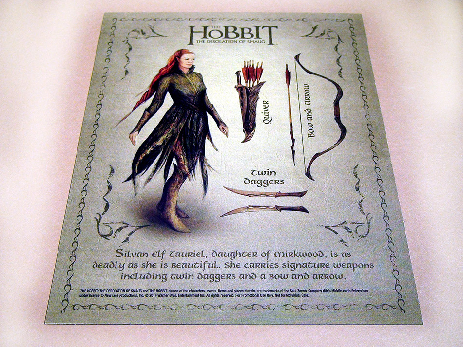 Fotografías de la edición especial El Hobbit: La Desolación de Smaug en Blu-ray 13