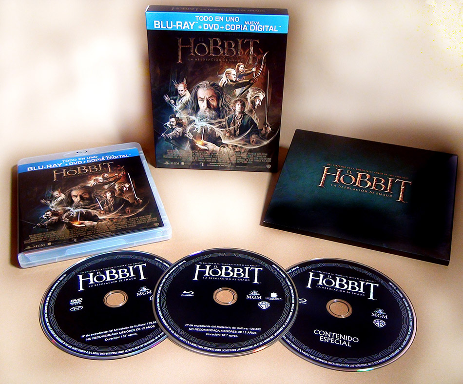 Fotografías de la edición especial El Hobbit: La Desolación de Smaug en Blu-ray 20