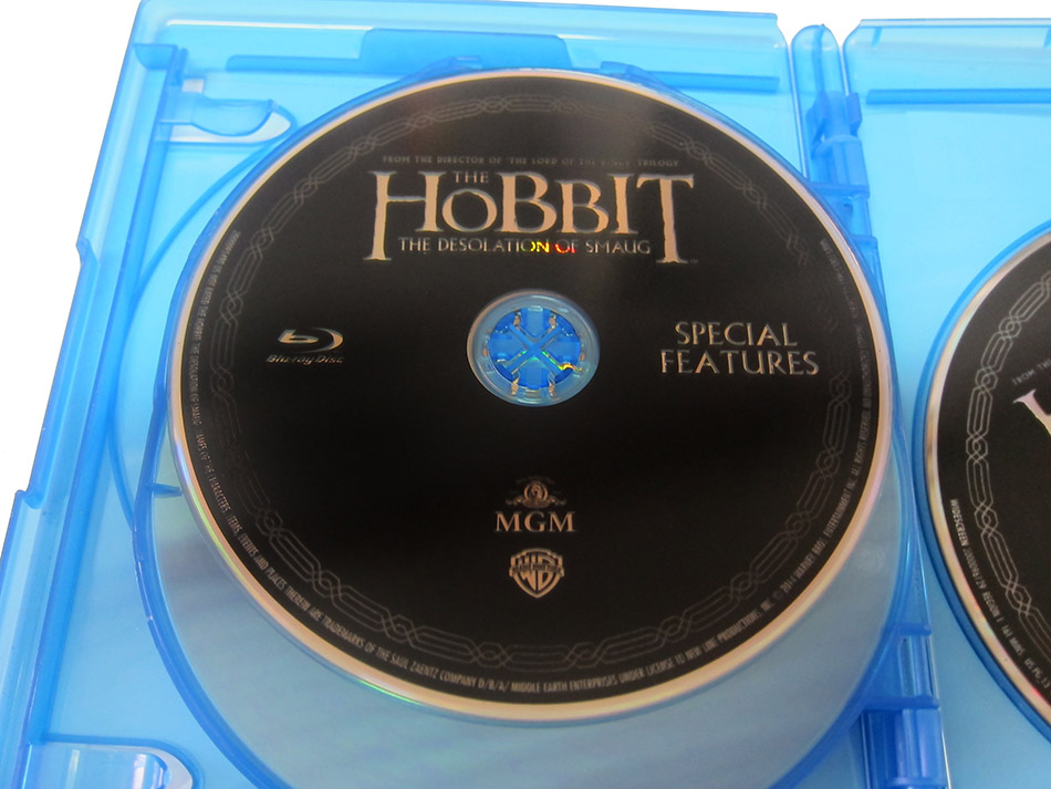 Fotografías de la ed. coleccionista de El Hobbit: La Desolación de Smaug en Blu-ray (USA) 14