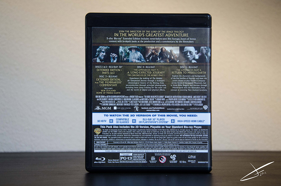 Fotografías de ed. coleccionista extendida El Hobbit: Un Viaje Inesperado en Blu-ray (USA) 18