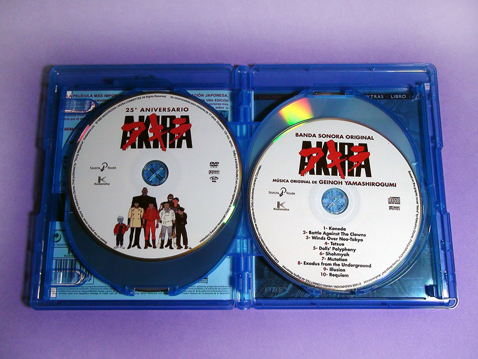 Fotografías de Akira Edición 25º Aniversario en Blu-ray 17