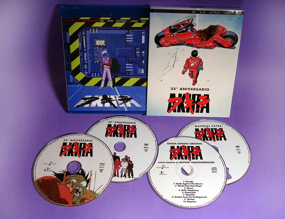 Fotografías de Akira Edición 25º Aniversario en Blu-ray 22