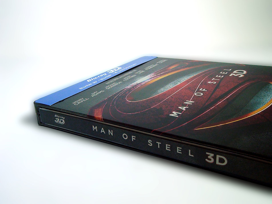 Fotografías del Steelbook de El Hombre de Acero en Blu-ray 3D y 2D (UK) 2