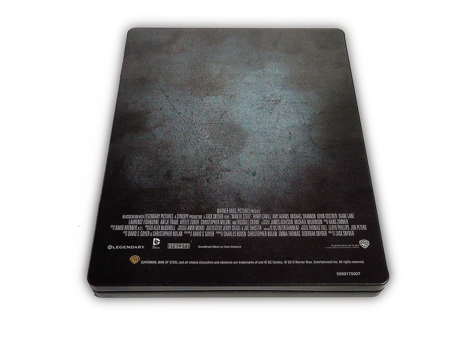 Fotografías del Steelbook de El Hombre de Acero en Blu-ray 3D y 2D (UK) 8