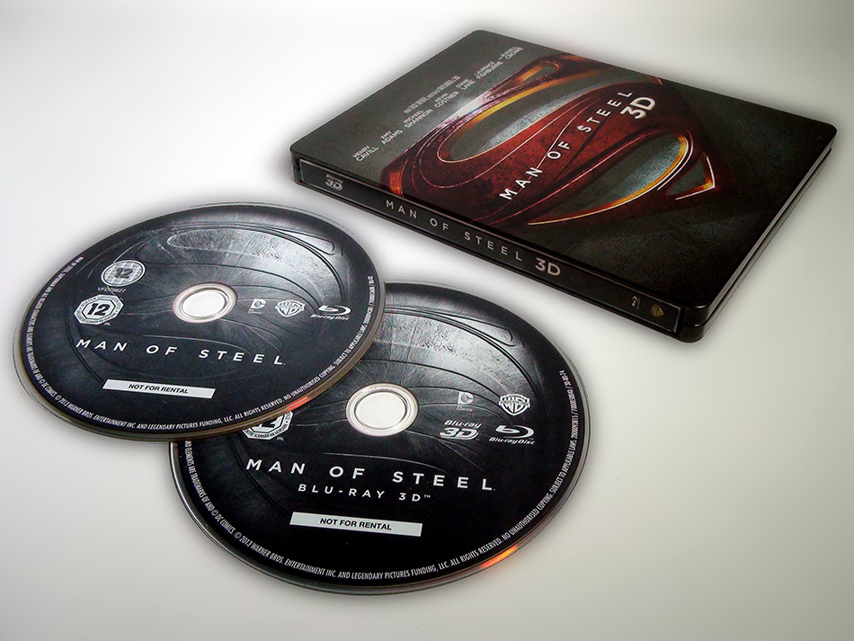 Fotografías del Steelbook de El Hombre de Acero en Blu-ray 3D y 2D (UK) 15