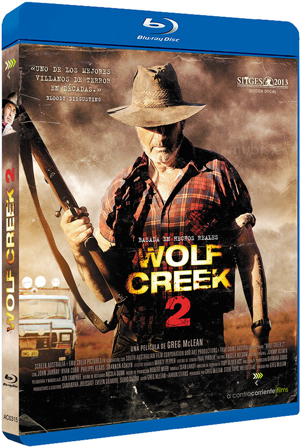 Datos de Wolf Creek 2 en Blu-ray