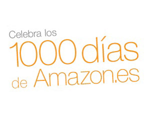 Amazon.es celebra sus 1.000 primeros días con ofertas