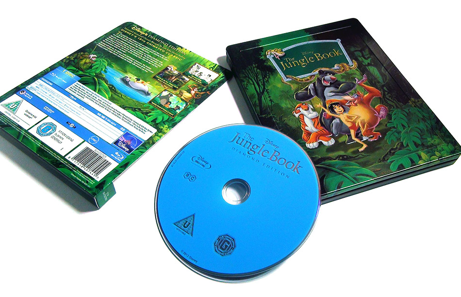 Fotografías del Steelbook de El Libro de la Selva en Blu-ray 14