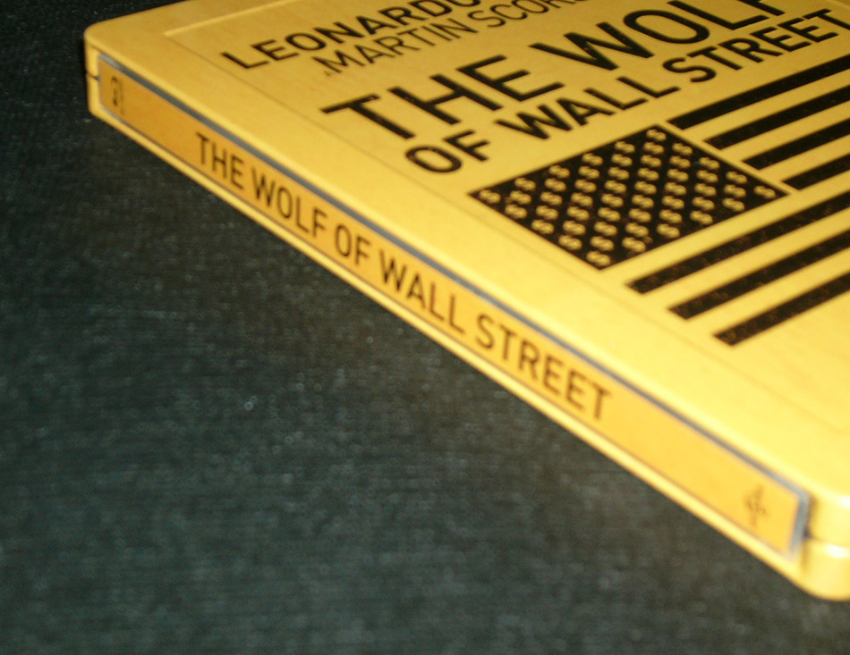 Fotografías del Steelbook de El Lobo de Wall Street en Blu-ray 5