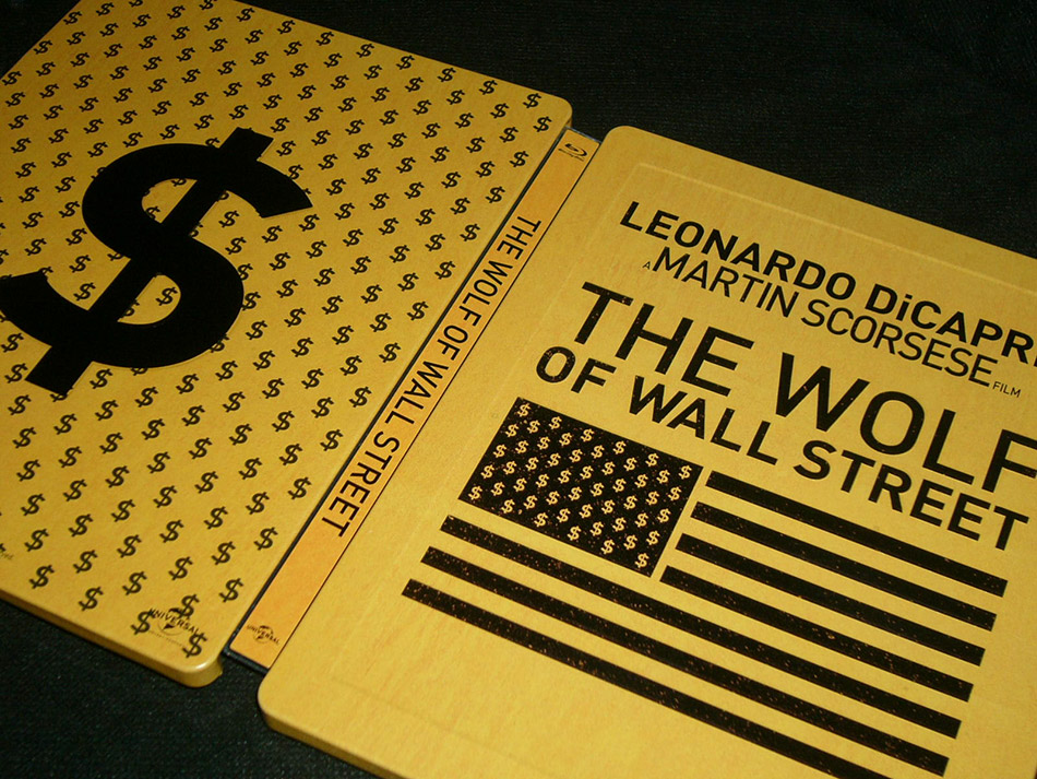 Fotografías del Steelbook de El Lobo de Wall Street en Blu-ray 10