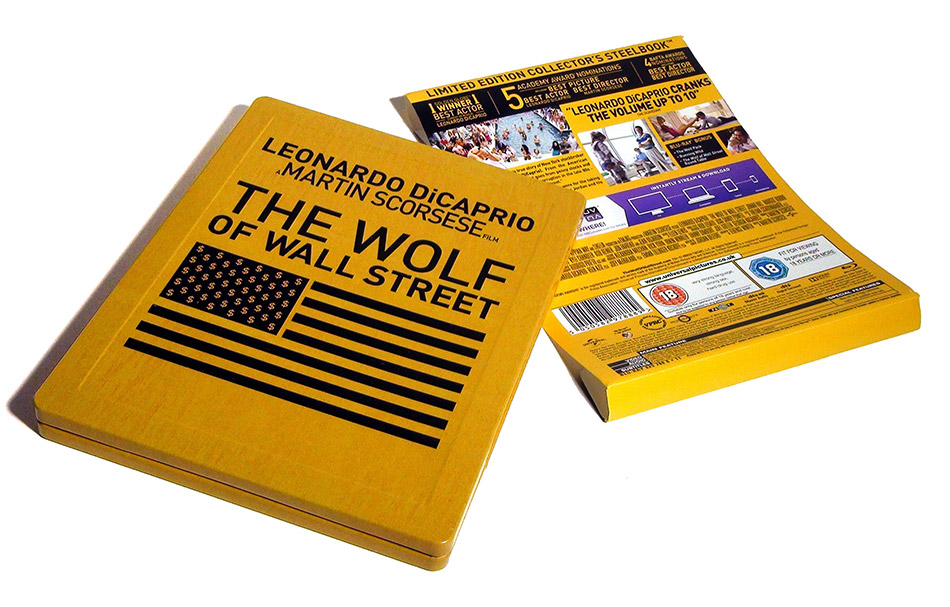 Fotografías del Steelbook de El Lobo de Wall Street en Blu-ray (UK) 10