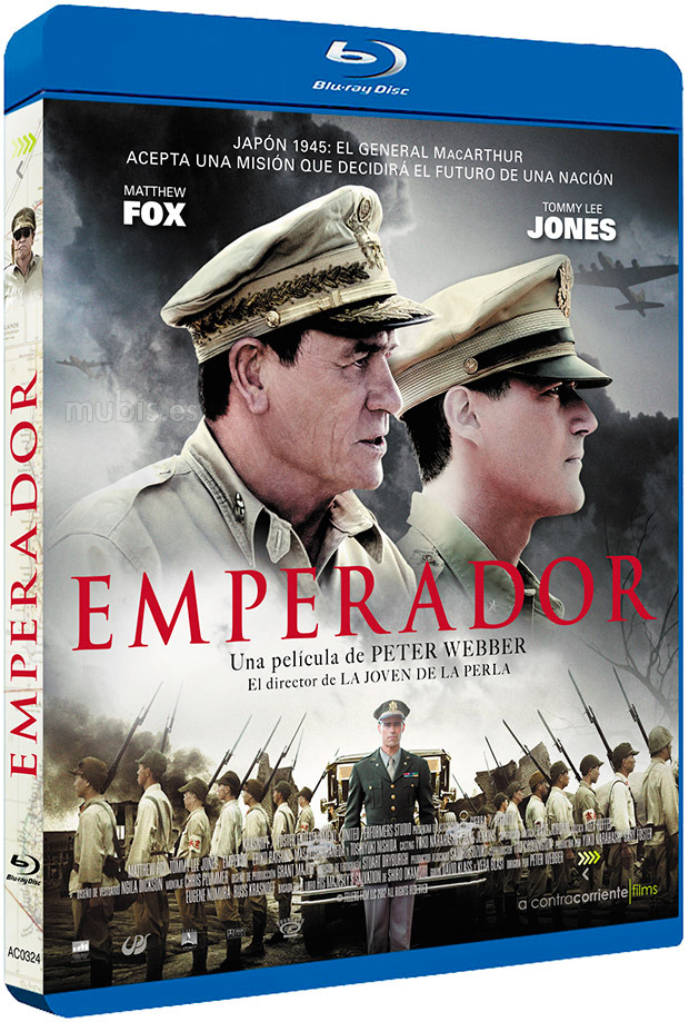 Desvelada la carátula del Blu-ray de Emperador