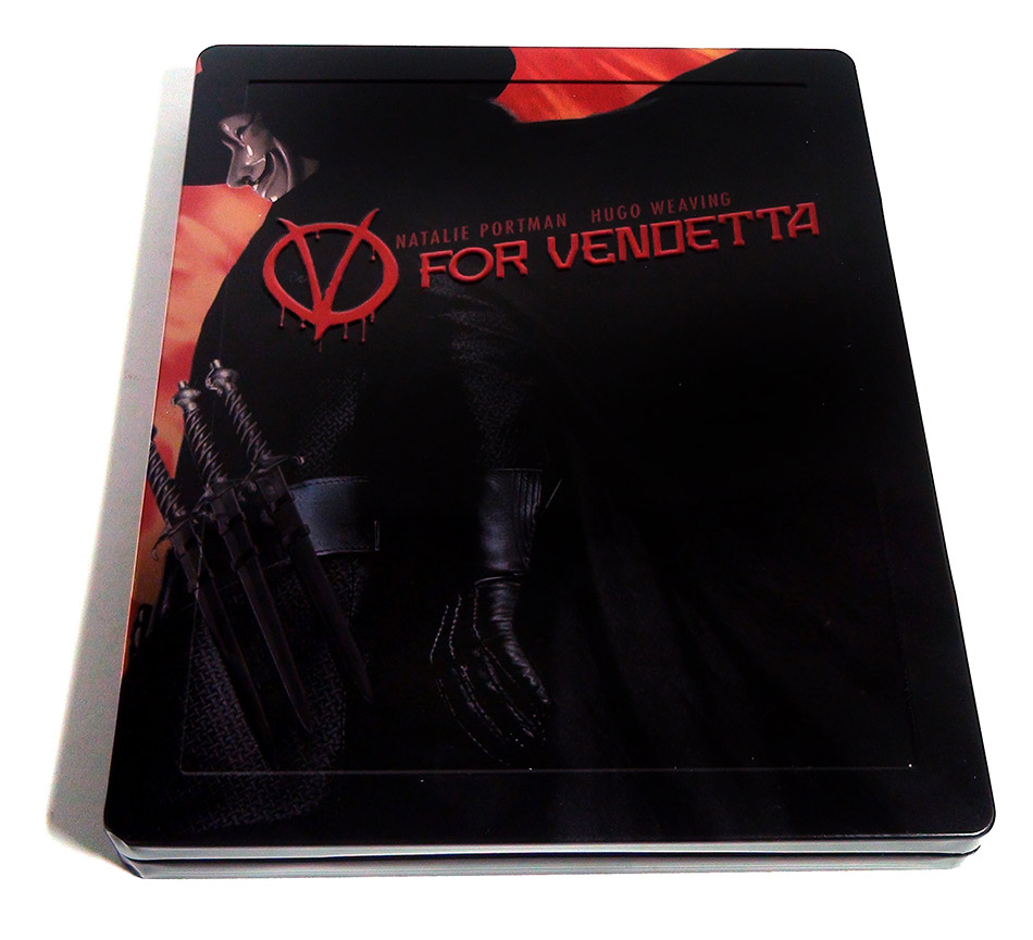 Fotografías del Steelbook de V de Vendetta en Blu-ray 9