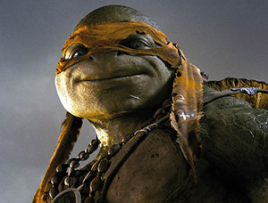 Carteles y perfiles de los personajes de Ninja Turtles