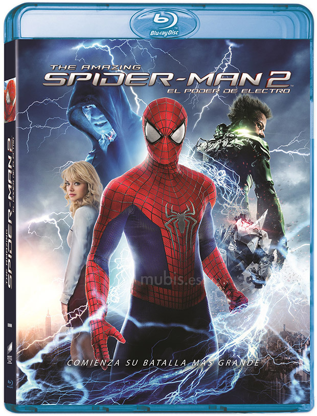 Desvelamos las carátulas de The Amazing Spider-Man 2 en Blu-ray 3D y 2D