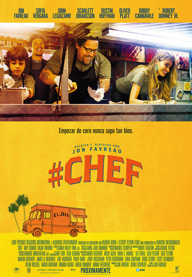 Tráiler en castellano de #Chef, dirigida por Jon Favreau