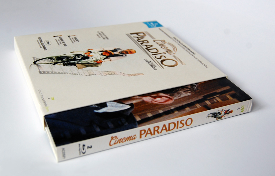 Fotografías del digipak de Cinema Paradiso en Blu-ray 6