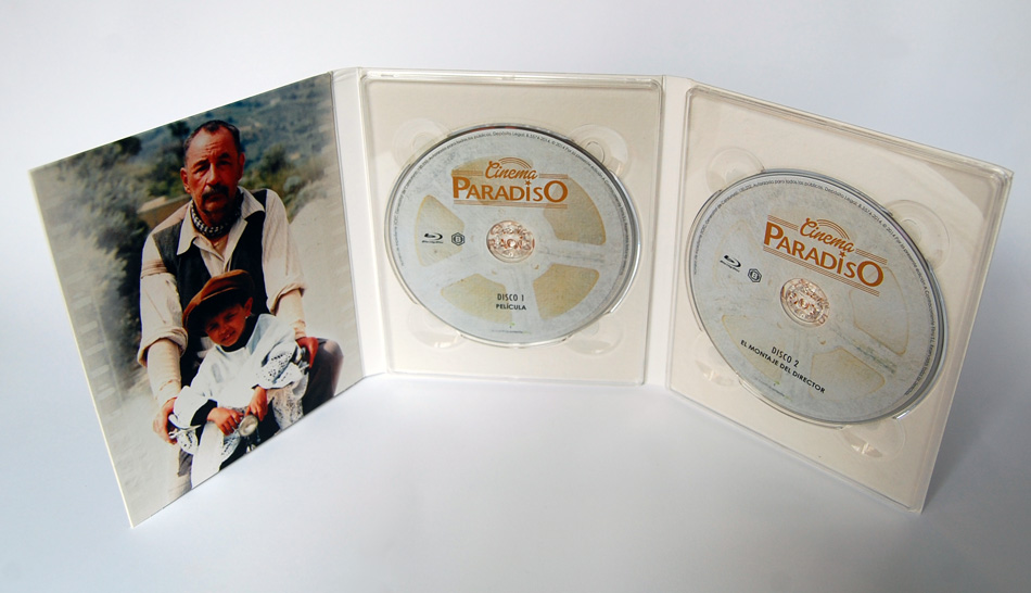 Fotografías del digipak de Cinema Paradiso en Blu-ray 7
