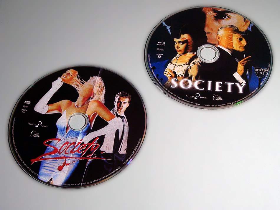 Fotografías de la edición coleccionista de Society en Blu-ray 25