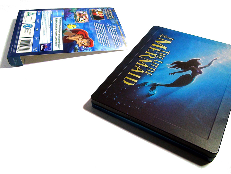 Fotografías del Steelbook de La Sirenita en Blu-ray (UK) 8