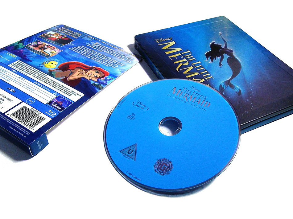 Fotografías del Steelbook de La Sirenita en Blu-ray (UK) 14