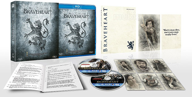 Diseño de la carátula de Braveheart - Edición Coleccionista en Blu-ray
