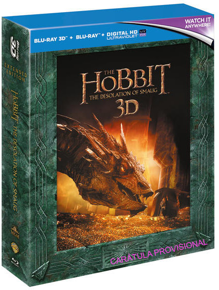 Primeros detalles del Blu-ray 3D de El Hobbit: La Desolación de Smaug - Edición Extendida