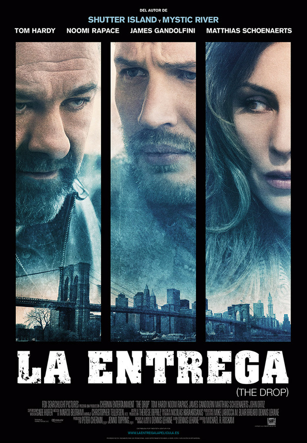 Tráiler y póster de La Entrega (The Drop)