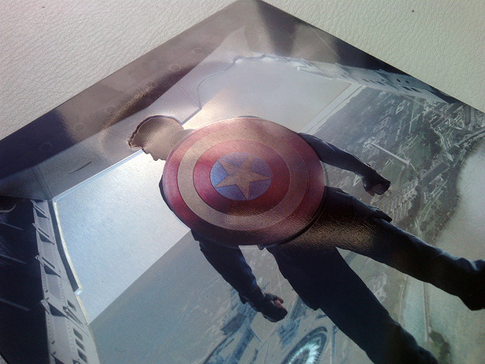 Fotografías del Steelbook de Capitán América: El Soldado de Invierno en Blu-ray 7